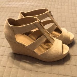 A new day wedge heels.